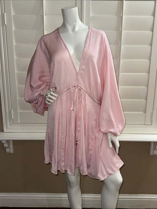 Free People Dresses & Skirts - FREE PEOPLE Arzel Mini Dress Cotton Candy Pink